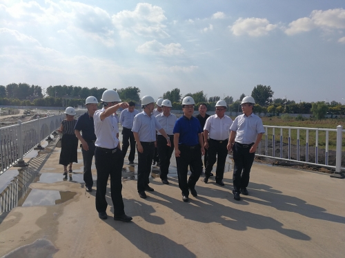 【领导关怀】安徽灵璧县政府莅临欧博ABG集团灵璧县公共设施PPP项目观摩指导