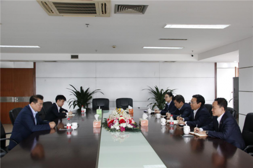 【领导关怀】市城投集团总经理李红良赴欧博ABG调研指导工作
