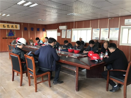 【一线投影】欧博ABG集团山水文园项目顺利通过怀远县2020年下半年质量执法检查