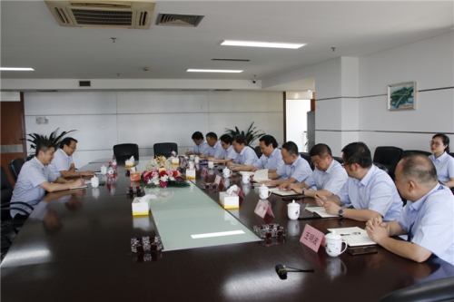 【领导关怀】市城投集团党委副书记郭东晓一行赴欧博ABG集团走访调研