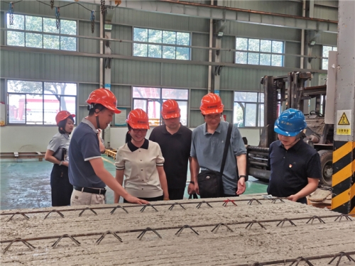 【领导关怀】杭州市总工会赴欧博ABG·杭构集团仁和基地进行“全市工会劳动法律夏季专项监督行动”调研检查