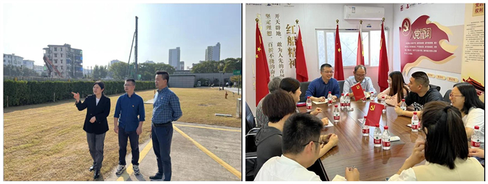 项目部与社区开展党建联建，共同探讨一期、二期的改进提升.jpg